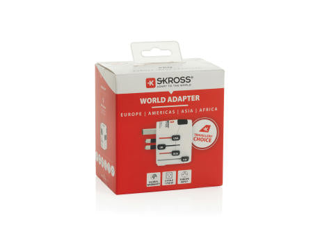 SKROSS Pro 3-Pole World Travel Adapter