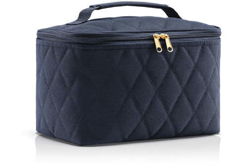 cosmetic case rhombus midnight gold