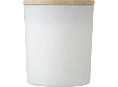 Kerze Josiah | Glas mit Bambusdeckel | Sojawachs | 280 g