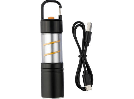 Aluminium COB-Taschenlampe Vela