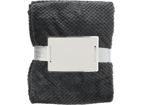 Decke Nikolai | Flanell-Fleece 230 g/m² | Waffeldesign