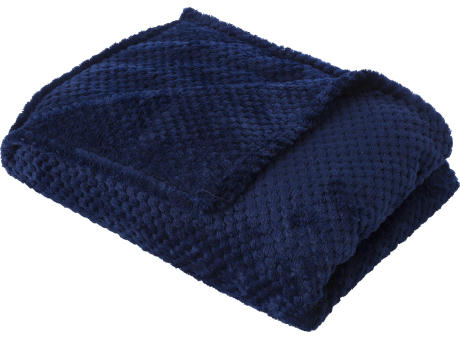 Decke Nikolai | Flanell-Fleece 230 g/m² | Waffeldesign