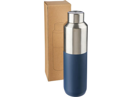 Recycelte doppelwandige Trinkflasche aus Edelstahl (600 ml) Esen