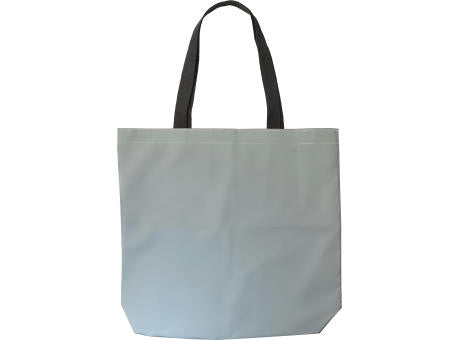 Einkaufstasche Jordyn | Polyester 100D | Reflektierend | Lange Griffe