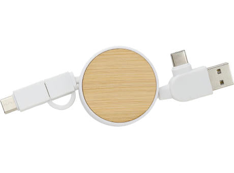 Ladekabel Jared | 3-in-1 | Ausziehbar
