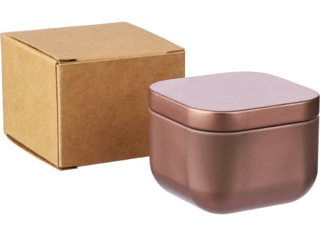 Metallkerze Laurie | Vanille