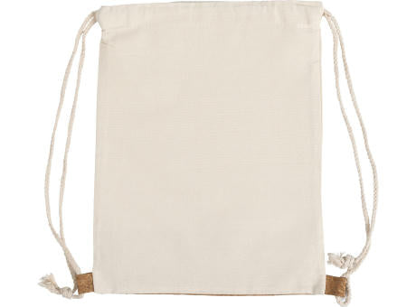 Rucksack Tianna | Baumwolle 250 g/m² | Kork | 1,2 l