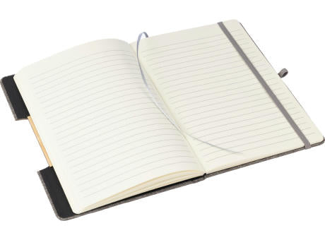 Notizbuch Ernst | Recycelt | A5 | Handyhalter