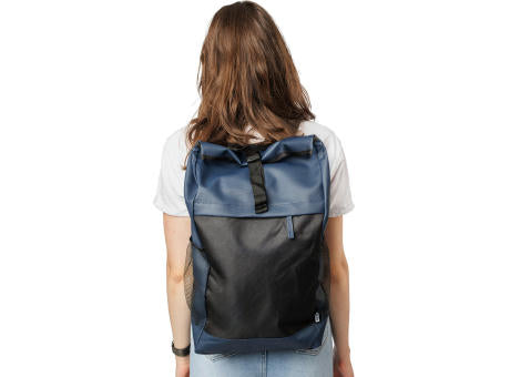 Roll-Top-Rucksack Yani | Recycelt | Wasserabweisend