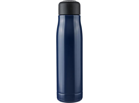 Doppelwandige Trinkflasche aus recyceltem Edelstahl (500 ml) Solene