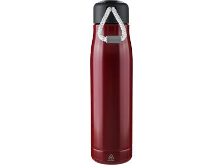 Doppelwandige Trinkflasche aus recyceltem Edelstahl (500 ml) Solene