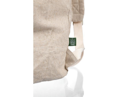 Hanf (280 gr/m2) Rolltop Rucksack Margarete