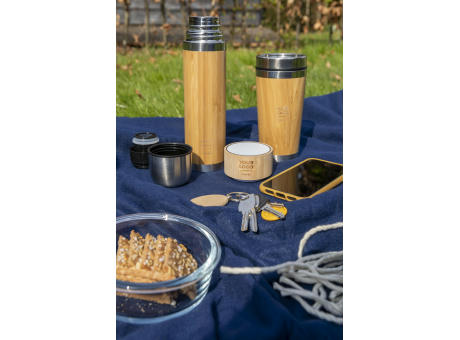 Reisebecher Sabine | Bambus und Edelstahl | 400 ml