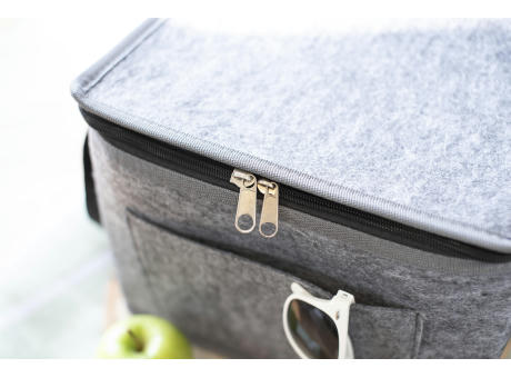 Kühltasche Mason | Recycelter Filz | Aluminiumfolien-Innenfutter