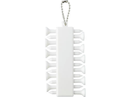 Golftee-Set Aveline aus recyceltem ABS