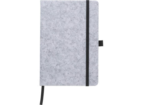 Notizbuch Harper | Recycelter Filz | A5 | Liniert