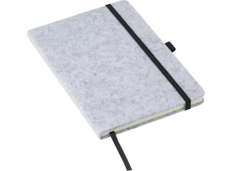 Notizbuch Harper | Recycelter Filz | A5 | Liniert
