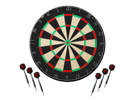 Dart Labor Dartboard „BULLOUT-SET INDIVIDUELL“ | inkl. 4c Druck auf ein Segment