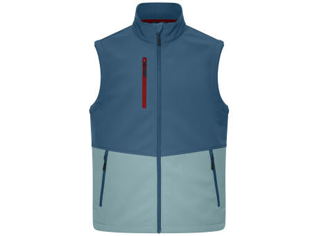 Workwear Softshell Vest - Funktionelle Softshellweste mit farblich abgesetzten Details