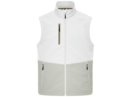 Workwear Softshell Vest - Funktionelle Softshellweste mit farblich abgesetzten Details