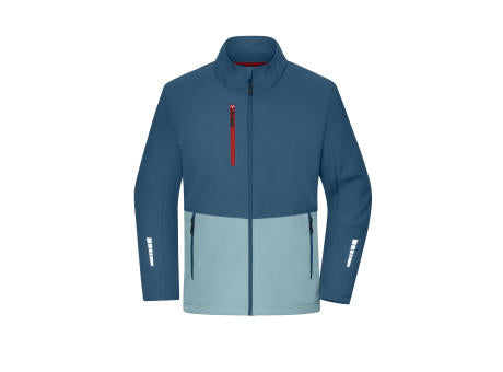 Workwear Softshell Jacket - Funktionelle Softshelljacke mit farblich abgesetzten Details
