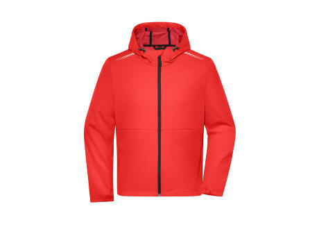 Men's Sports Softshell Jacket GRS - 3-lagige Softshelljacke aus recyceltem Polyester für Sport und Freizeit