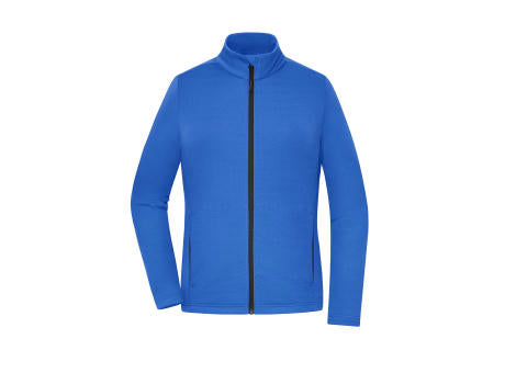 Ladies' Sports Structured Fleece Jacket GRS - Stretchfleecejacke aus recyceltem Polyester für Sport und Freizeit