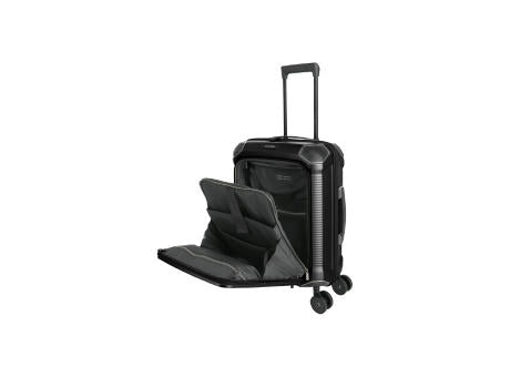 travelite MILLENNIUM Trolley 4-Rollen S F. Pocket Black