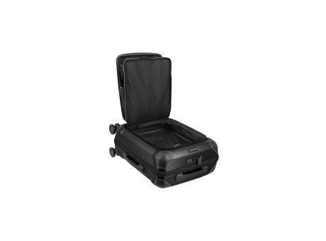 travelite MILLENNIUM Trolley 4-Rollen S F. Pocket Black