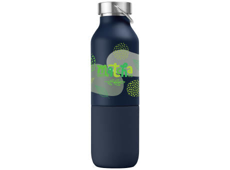 Freya Duo - 2-in-1 590 ml Recycling-Edelstahlflasche - Doppelwandig mit 325 ml Becher