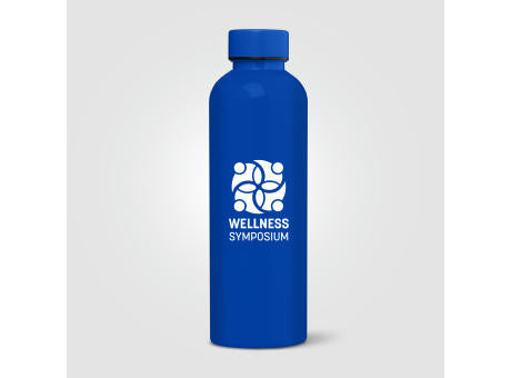 Norden Trinkflasche in glänzender Monochrom-Optik und wasserdicht aus rPET - 680 ml