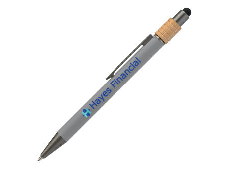 Reborn Spinner Kugelschreiber aus recyceltem Aluminium - m/Stylus - PATENTIERT