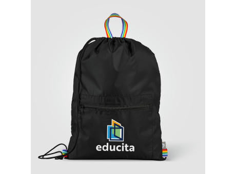 Spectrum Rucksack & Tragetasche aus recyceltem Polyester mit Kordelzug - 8 L