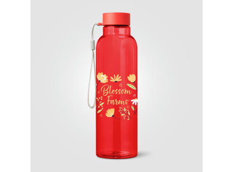 Aura rPET Trinkflasche mit Handschlaufe - 710 ml