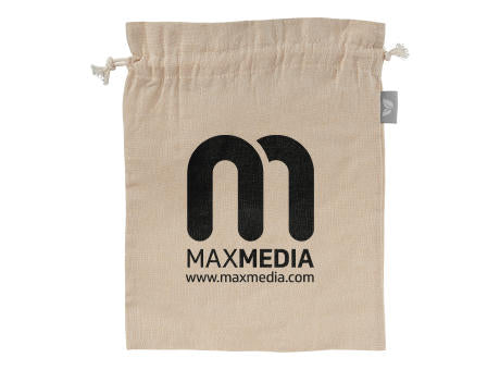 Geschenktasche Medium aus recycelter Baumwolle (110 g/m²)
