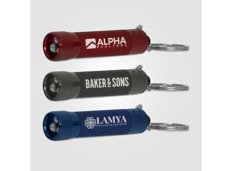 Chroma Softy Monochrome Klassisches 3 LED Taschenlampen Schlüsselanhänger