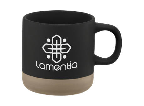 Terra - 350 ml Keramiktasse mit Tonbasis