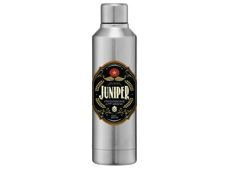 Olympus - 500 ml Edelstahlflasche - Kupferbeschichtet & Doppelwandig mit Drehverschluss