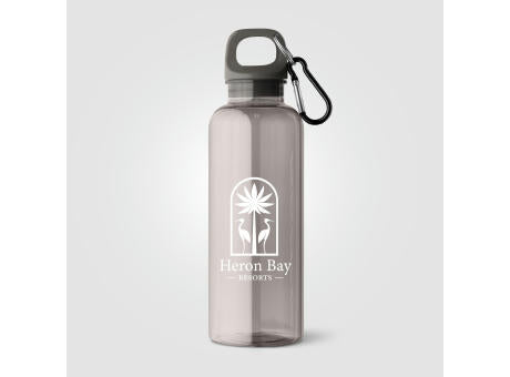 Doli Fahrradflasche mit Schraubverschluss und Karabinerclip aus rPET – 500 ml