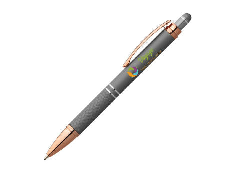 Phoenix Softy Roségold Metallic Kugelschreiber - m/Stylus