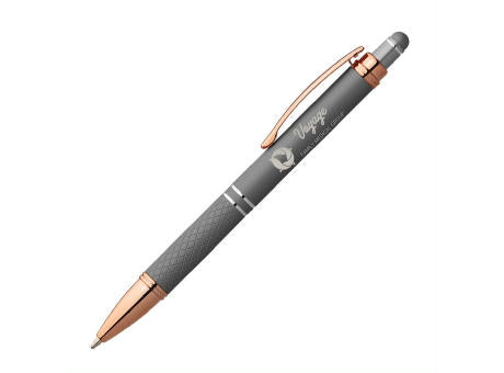 Phoenix Softy Roségold Metallic Kugelschreiber - m/Stylus