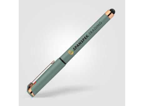 Islander Softy Roségold Designer Metallic Gelschreiber - m/Stylus