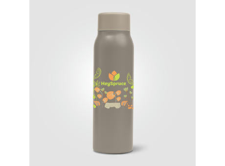 Breeze Karbonisierte Recycling-Edelstahlflasche - 590 ml
