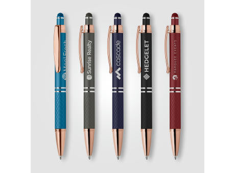 Phoenix Softy Roségold Classic Kugelschreiber - m/Stylus