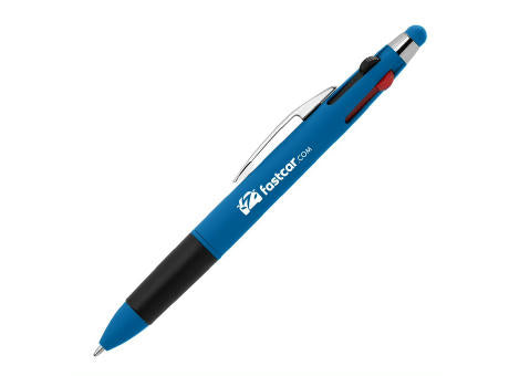 Quattro Softy Multi-Tinten Kugelschreiber - m/Stylus