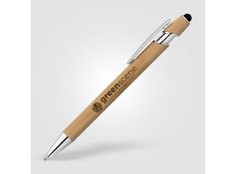 Prince Bamboo Kugelschreiber - m/Stylus
