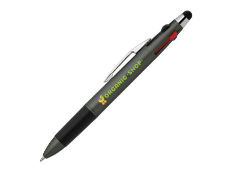 Quattro Softy Metallic Multi-Tinten Kugelschreiber - m/Stylus