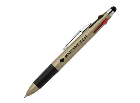Quattro Softy Metallic Multi-Tinten Kugelschreiber - m/Stylus