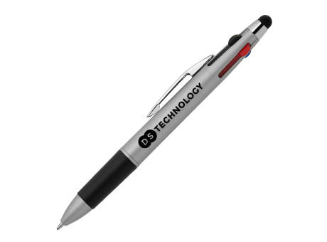Quattro Softy Metallic Multi-Tinten Kugelschreiber - m/Stylus
