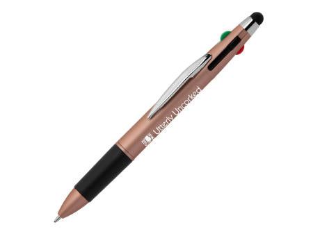 Quattro Softy Metallic Multi-Tinten Kugelschreiber - m/Stylus